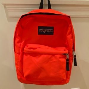 GENDER NEUTRAL Jansport Neon Orange Backpack